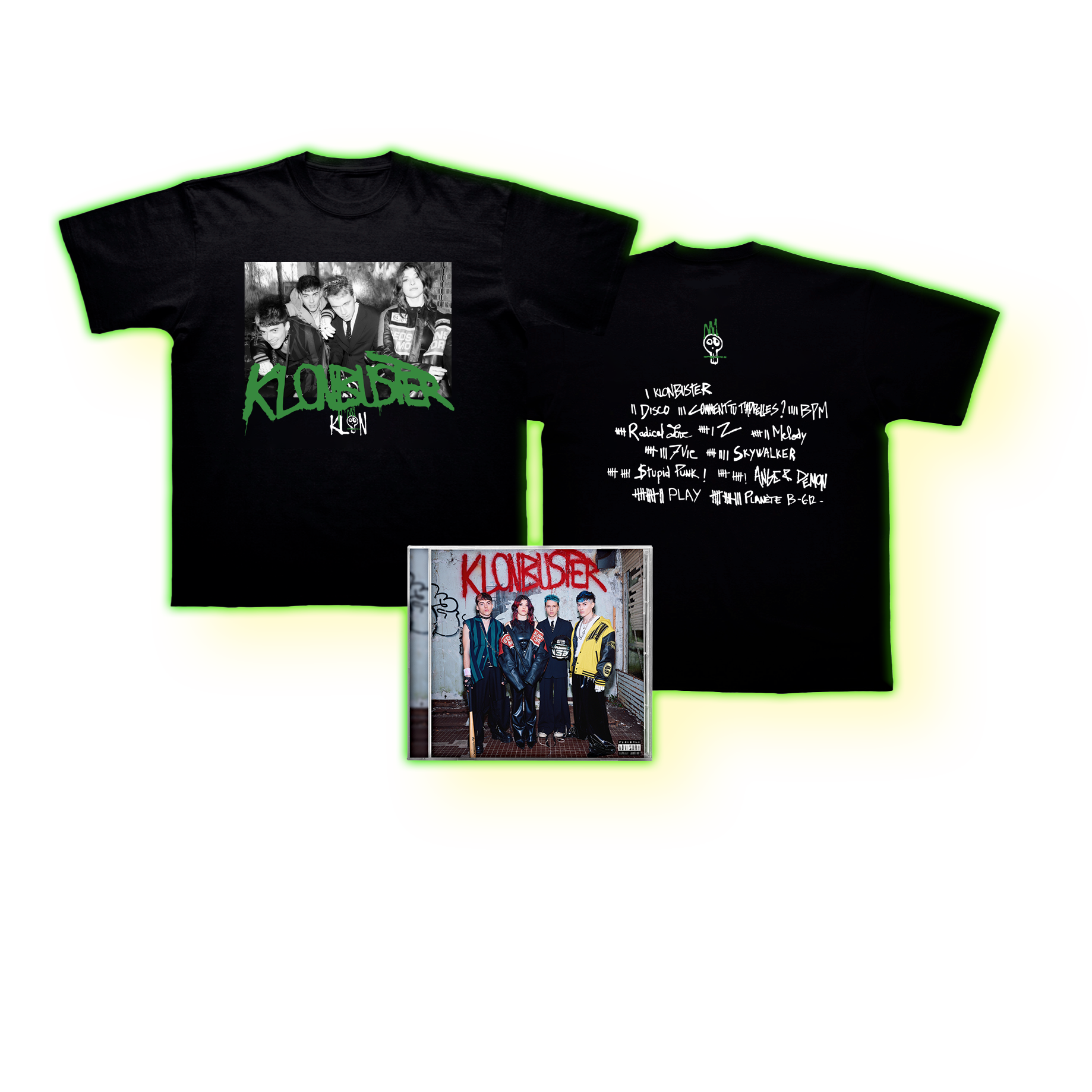 CD exclusivité D2C + T-shirt
