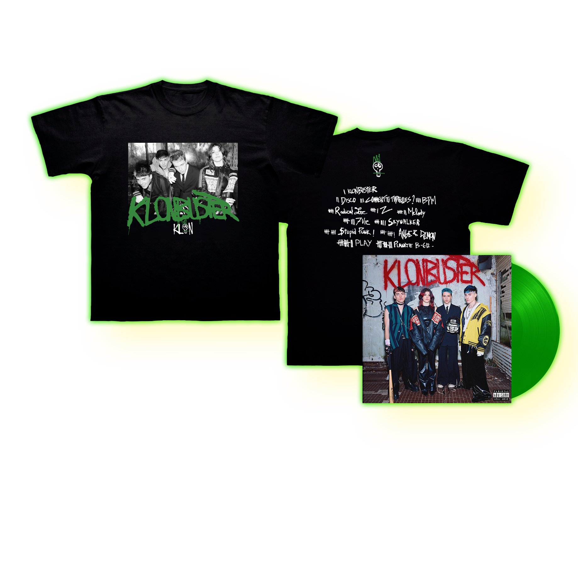 Vinyle exclusivité D2C + T-shirt