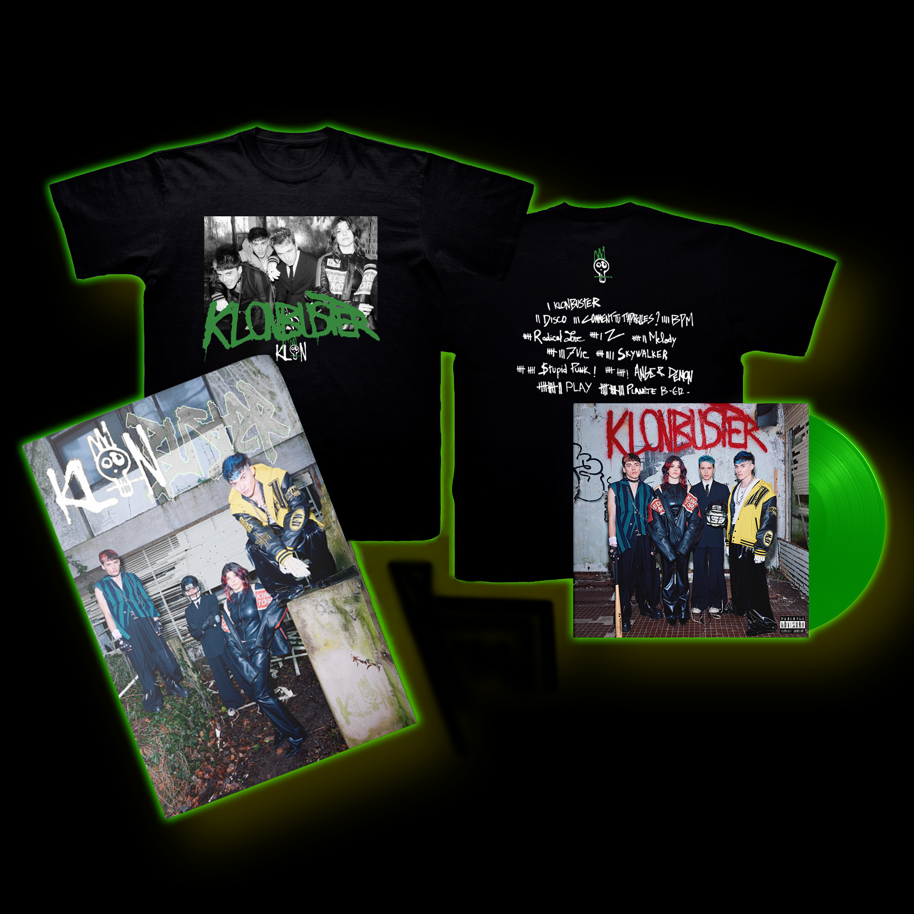 Vinyle exclusivité D2C + T-shirt + Poster 